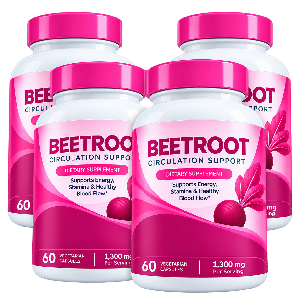 4 Pack | Beetroot Capsules